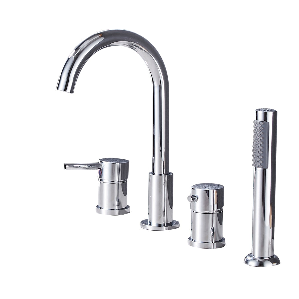 Sage Crescent - Modern Bathtub Faucet Deck Mount Tub Faucet