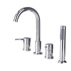 Sage Crescent - Modern Bathtub Faucet Deck Mount Tub Faucet