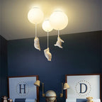 Serene Birch - Bear Nursery Ceiling Light Childrens Lighting
