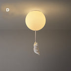 Serene Birch - Bear Nursery Ceiling Light Childrens Lighting