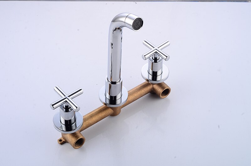 Misty Wave - Two Handle Bathroom Faucet