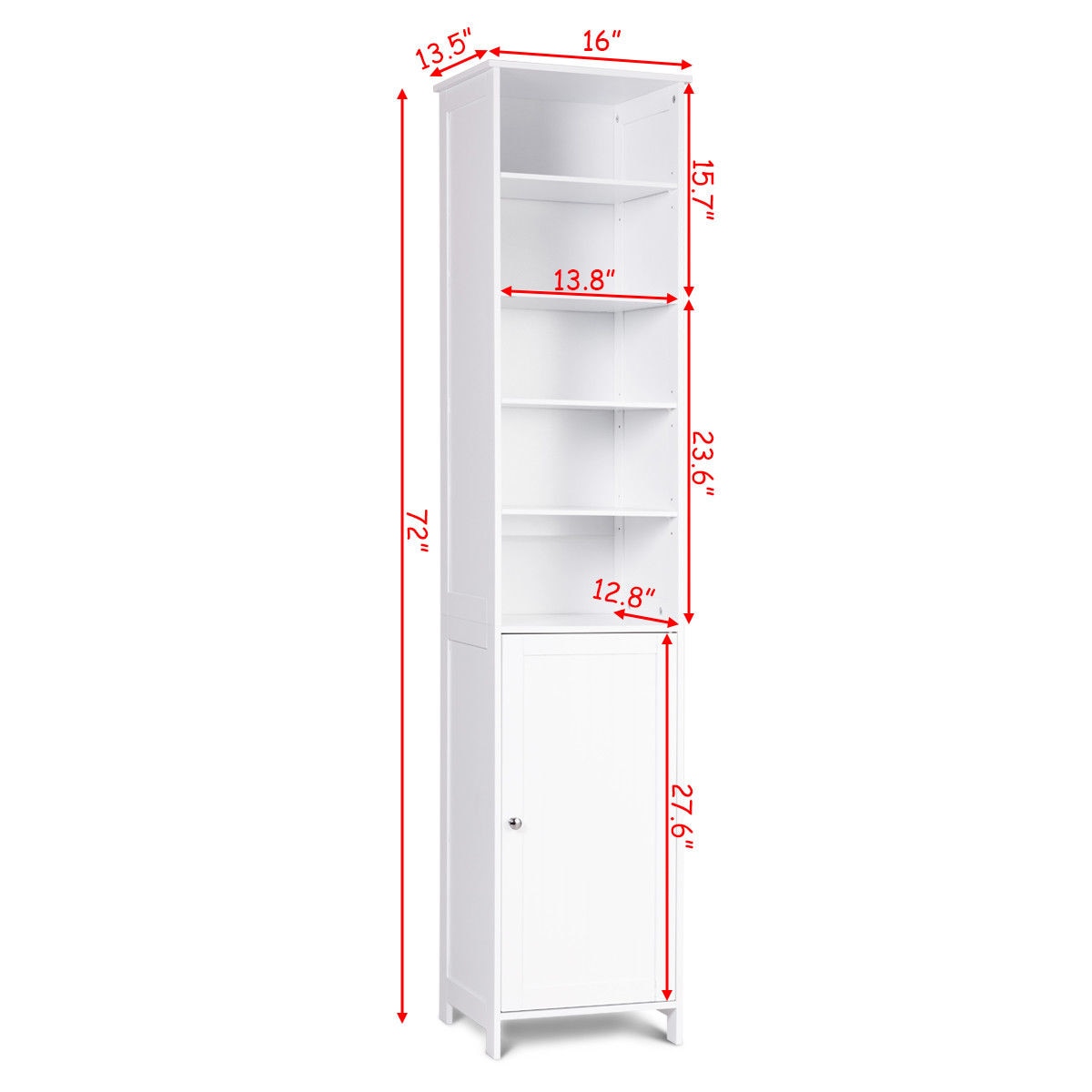 Hearth Fern - Tall Bathroom Cabinets Bathroom Storage Cabinets