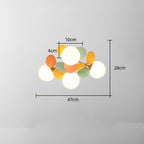 Ashen Bay - Modern Nursery Ceiling Light For Childrens Lighting
