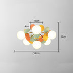 Ashen Bay - Modern Nursery Ceiling Light For Childrens Lighting