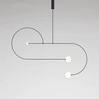 Raven Vessel Minimalist Bedroom Bedside Led Chandelier Light