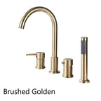 Sage Crescent - Modern Bathtub Faucet Deck Mount Tub Faucet