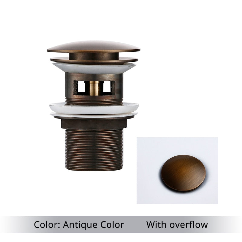 Copper Harbour - Bathroom Sink Drain Pop Up Drain Bathroom Sink Stopper