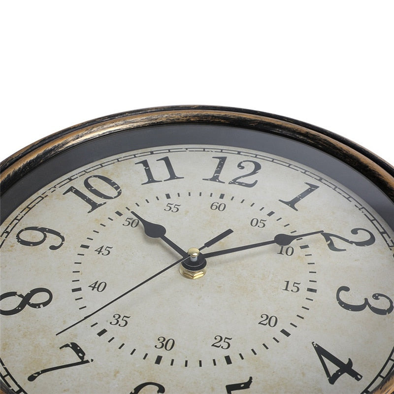 Aurelia - 12'' Silent Vintage  Wall Clock