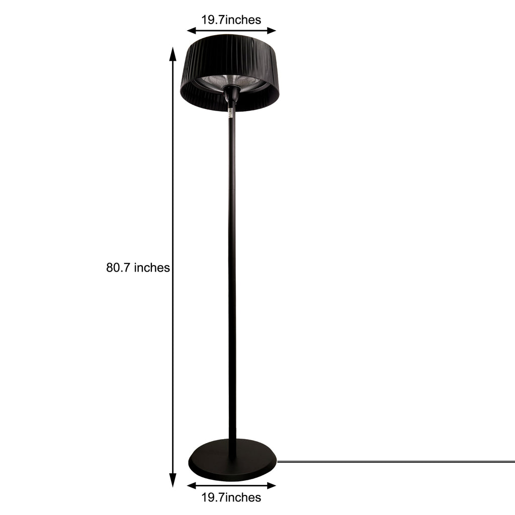 Astra - 1500W Heater Floor Lamp
