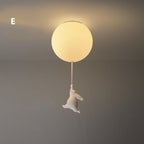 Serene Birch - Bear Nursery Ceiling Light Childrens Lighting