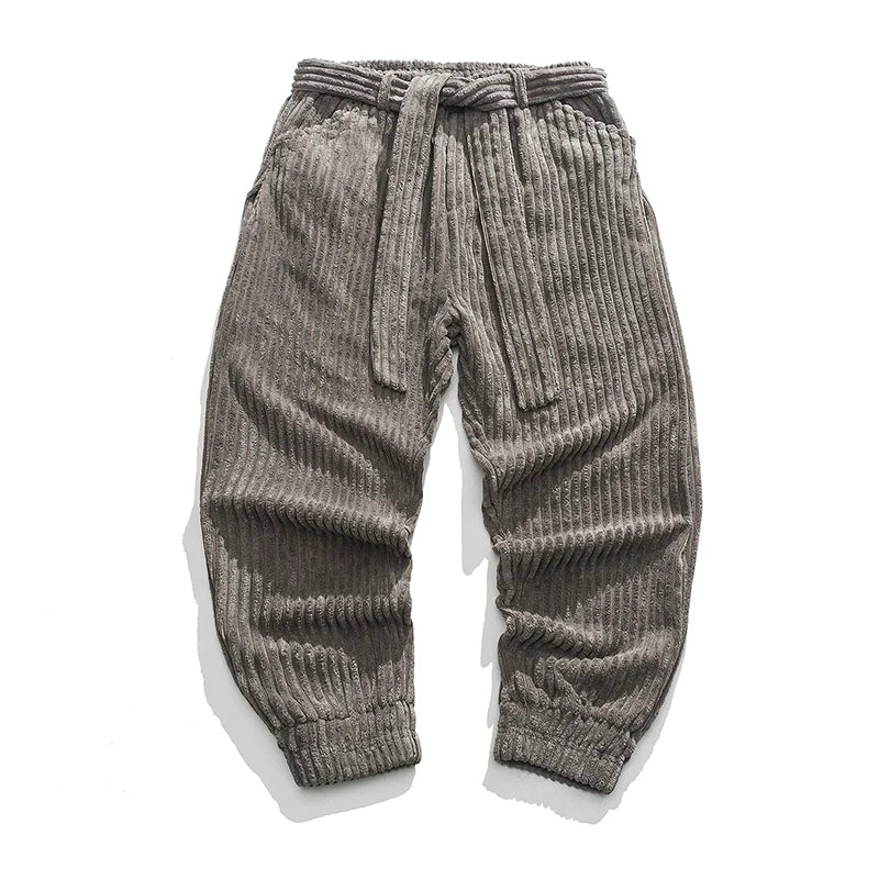 Ignazio Lambswool Fleece Joggers – Drawstring-Waist Elastic-Cuff Relaxed-Fit Trousers
