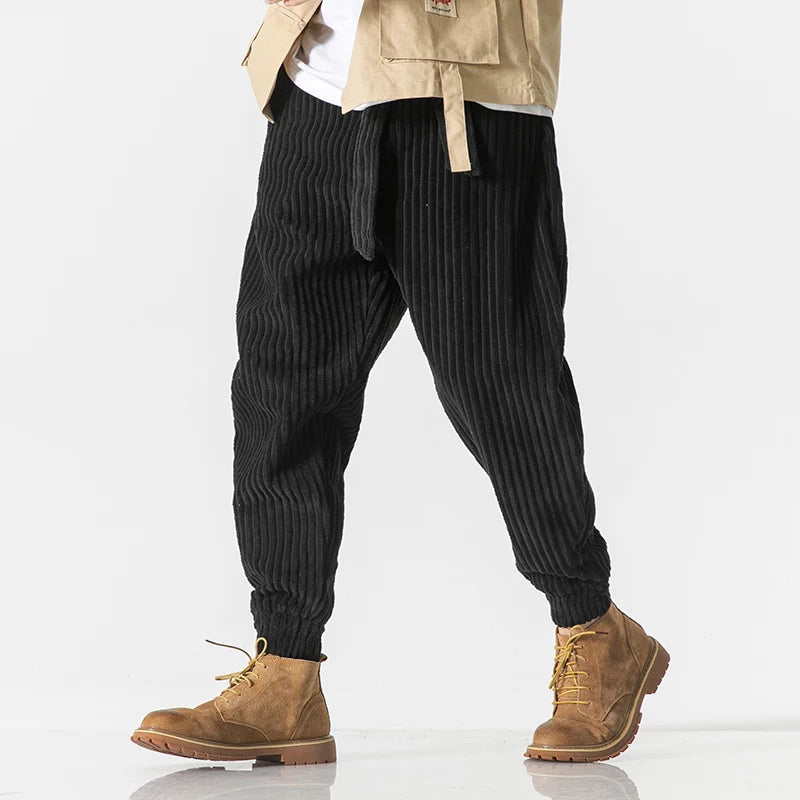 Ignazio Lambswool Fleece Joggers – Drawstring-Waist Elastic-Cuff Relaxed-Fit Trousers