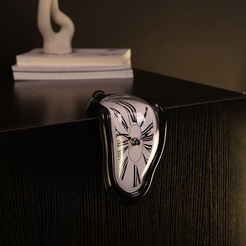 Oriel - Dali Melting Clock for Decorative Home Office Shelf Desk Table Funny Creative Gift