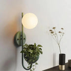 Birch Harbour Compass - Nordic Planter Light Sconce
