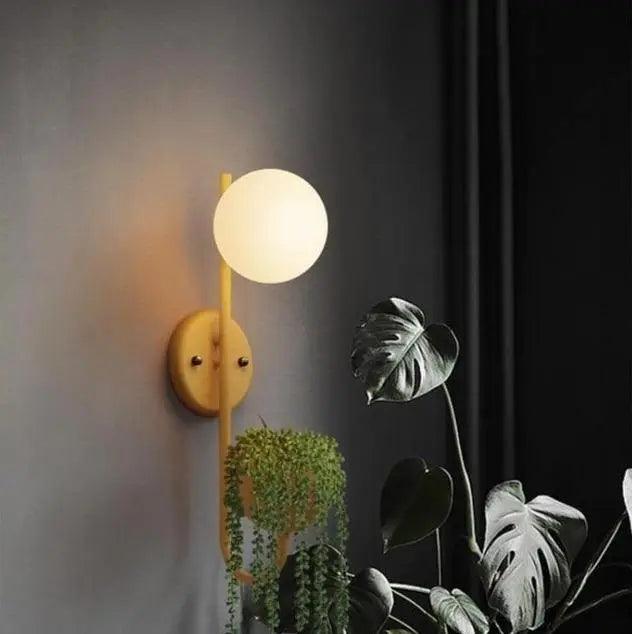 Birch Harbour Compass - Nordic Planter Light Sconce