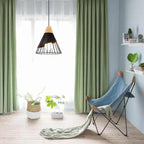 Hearth Halo - Nordic Wood Hanging Lights For Bedroom