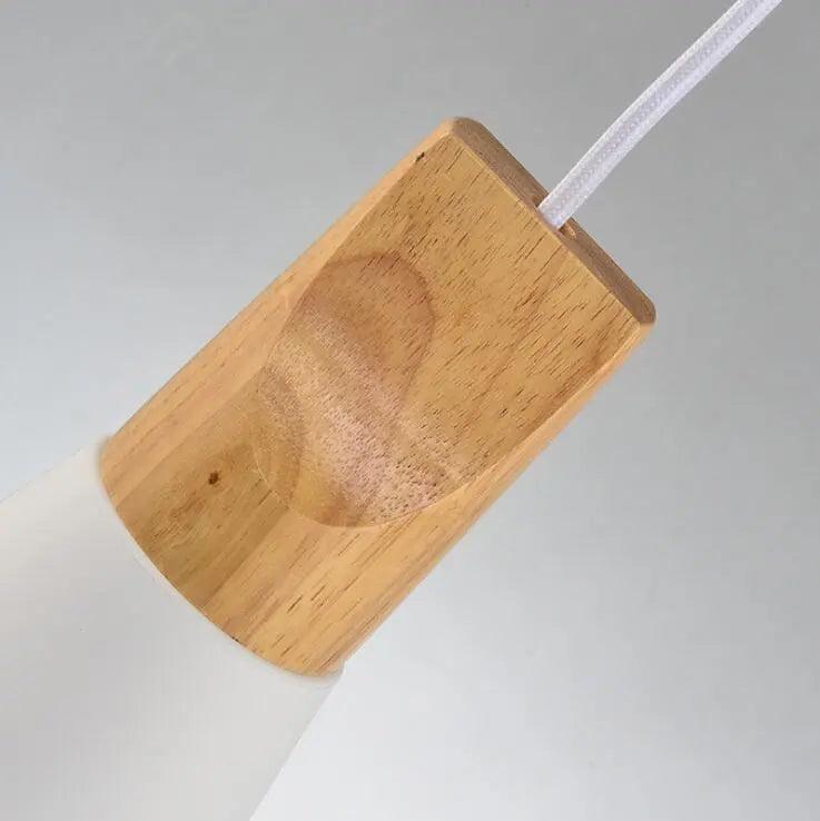 Hearth Halo - Nordic Wood Hanging Lights For Bedroom