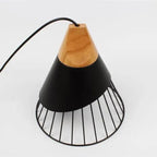 Hearth Halo - Nordic Wood Hanging Lights For Bedroom