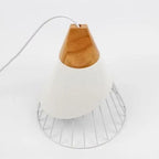 Hearth Halo - Nordic Wood Hanging Lights For Bedroom