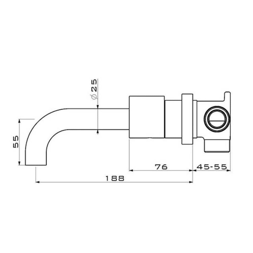 Raven Gallery - Wall Mounted Bathroom Sink Faucets