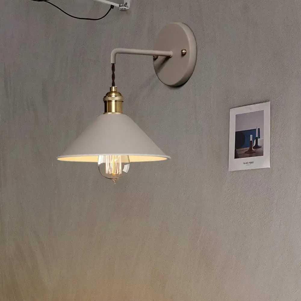 Evergreen Moor - Vintage Plated Wall Lamp