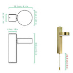 Cedar Fjord - 350° Modern Wall Sconces