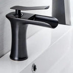 Meadow Pearl - Single Handle Gold Bathroom Faucet