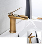 Meadow Pearl - Single Handle Gold Bathroom Faucet