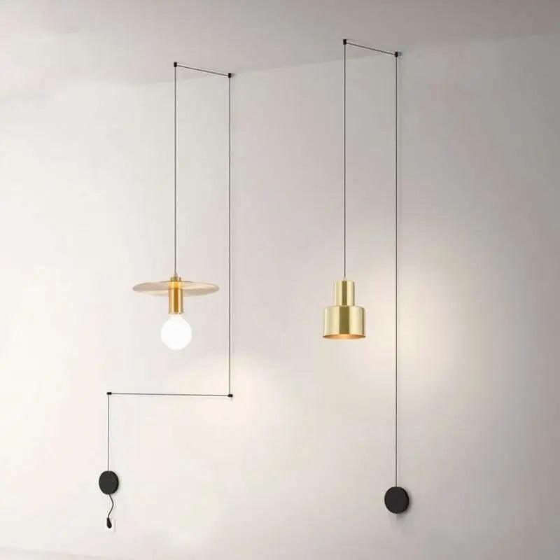 Birch Moss - Modern Plug-In DIY Hanging Lights For Bedroom
