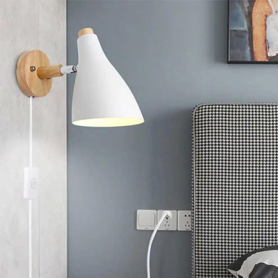 Arctic Summit - Nordic Plug in Wood Wall Sconce