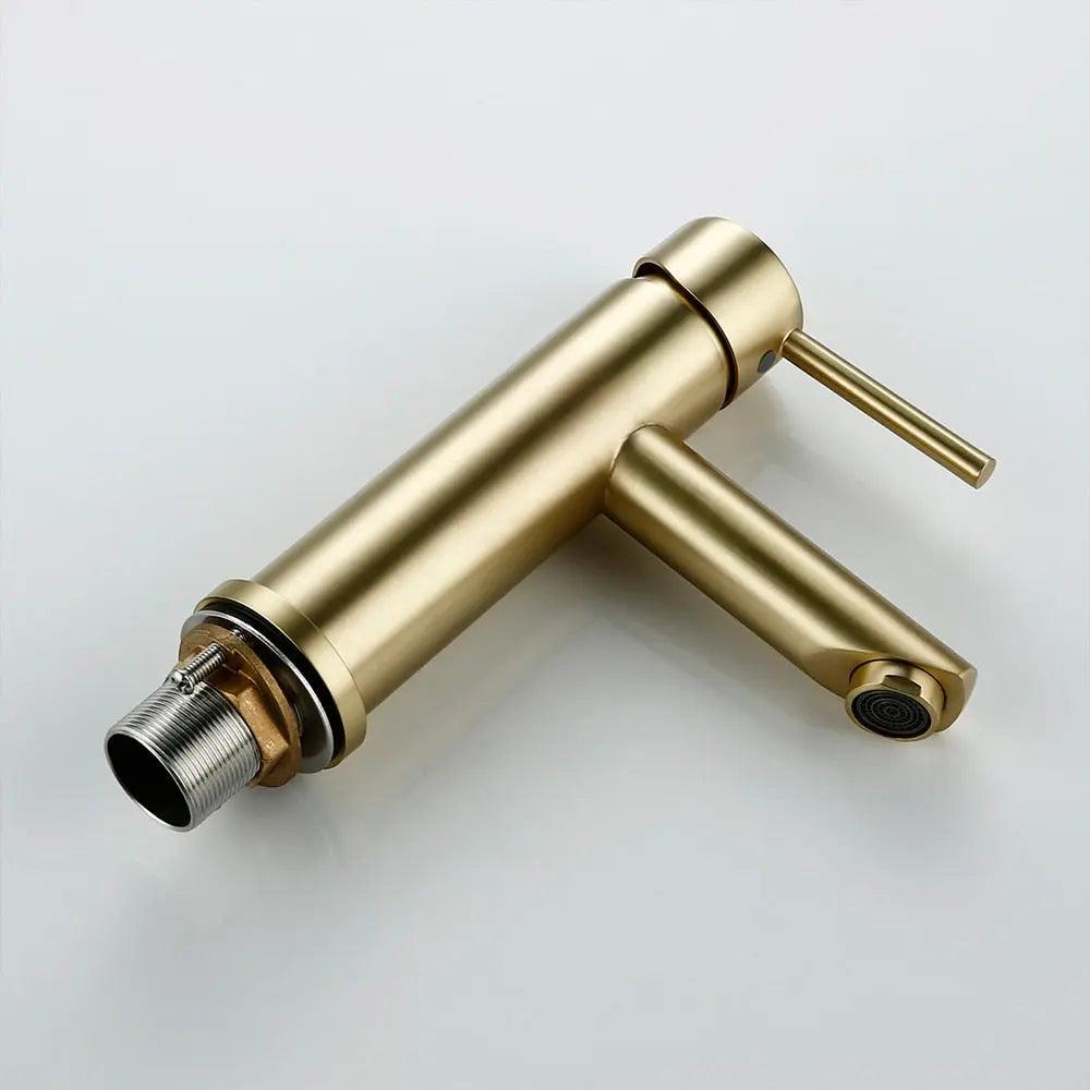 Ashen Ivory - Deck Mounted Bathroom Faucet