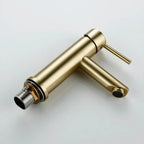 Ashen Ivory - Deck Mounted Bathroom Faucet