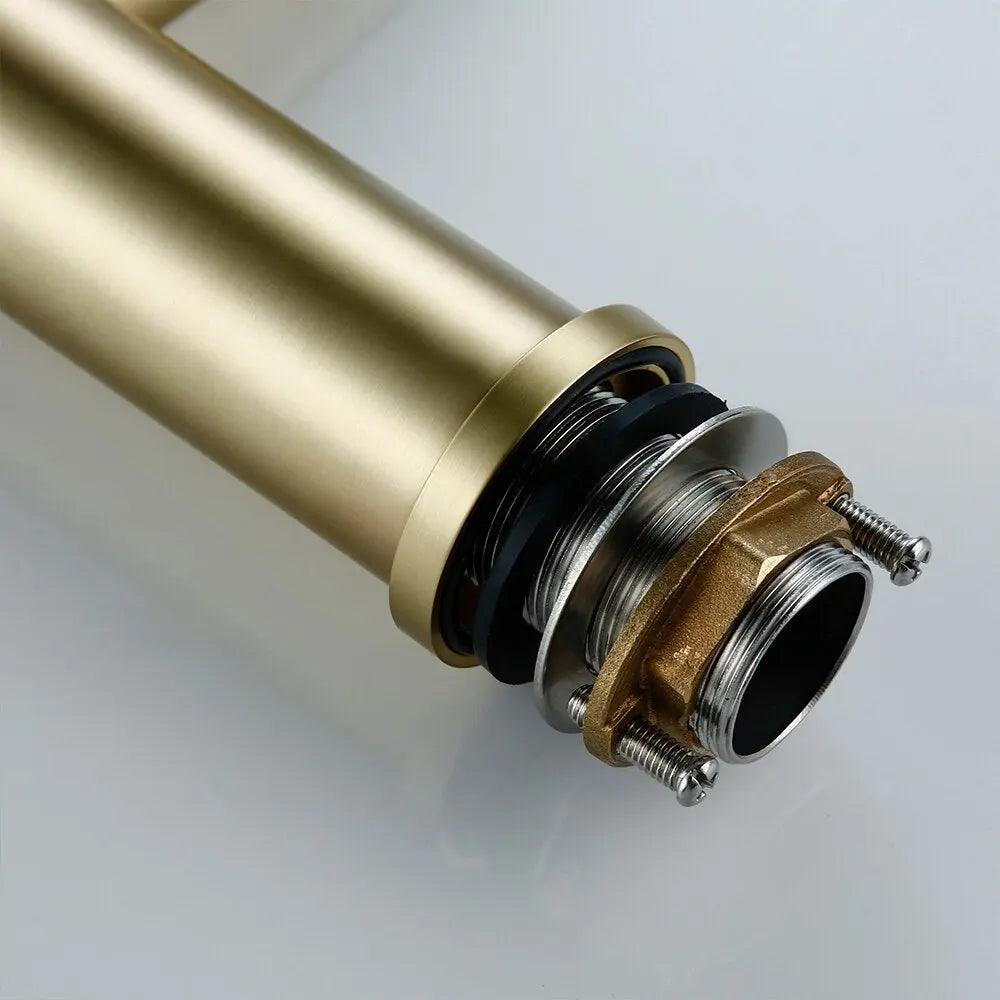 Ashen Ivory - Deck Mounted Bathroom Faucet