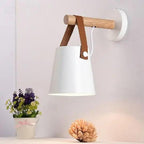 Cloud Echo - Nordic Wooden Wall Lights for Bedroom