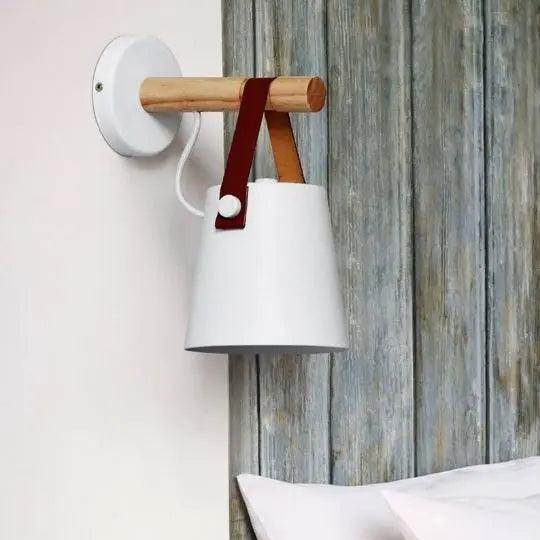 Cloud Echo - Nordic Wooden Wall Lights for Bedroom