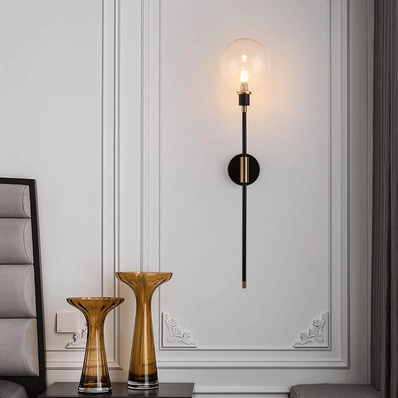 Linen Moor - Modern Glass Wall Sconce