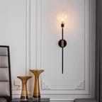 Linen Moor - Modern Glass Wall Sconce