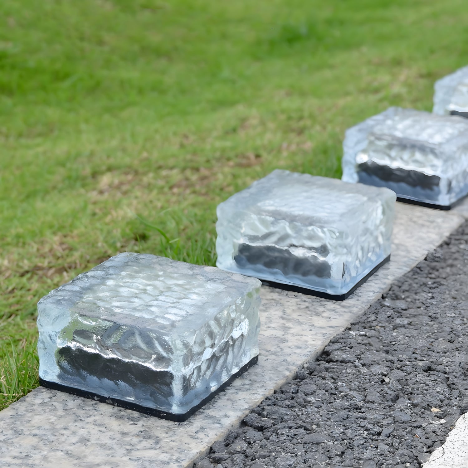 Vesper - Outdoor Solar Ice Brick Light - 6-Pack
