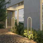 Zara - Outdoor Solar Powered Oval Landscape Pathway Light