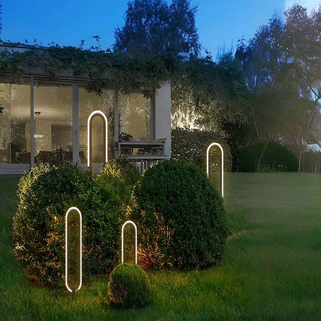 Zara - Outdoor Solar Powered Oval Landscape Pathway Light