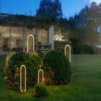 Zara - Outdoor Solar Powered Oval Landscape Pathway Light