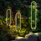 Zara - Outdoor Solar Powered Oval Landscape Pathway Light