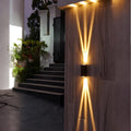 Nyra - 20W Outdoor 3 Beams Wall Light