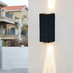 Nyra - 20W Outdoor 3 Beams Wall Light