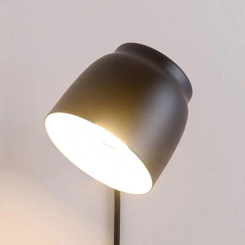 Sunlit Sienna - Nordic Plug in Wall Sconce