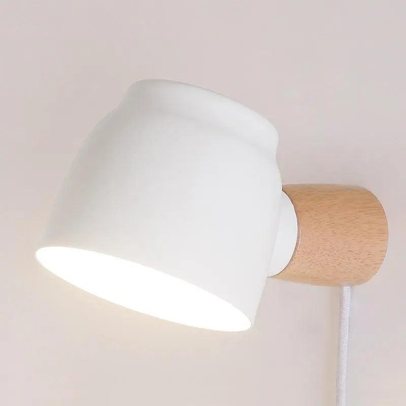 Sunlit Sienna - Nordic Plug in Wall Sconce