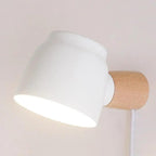 Sunlit Sienna - Nordic Plug in Wall Sconce