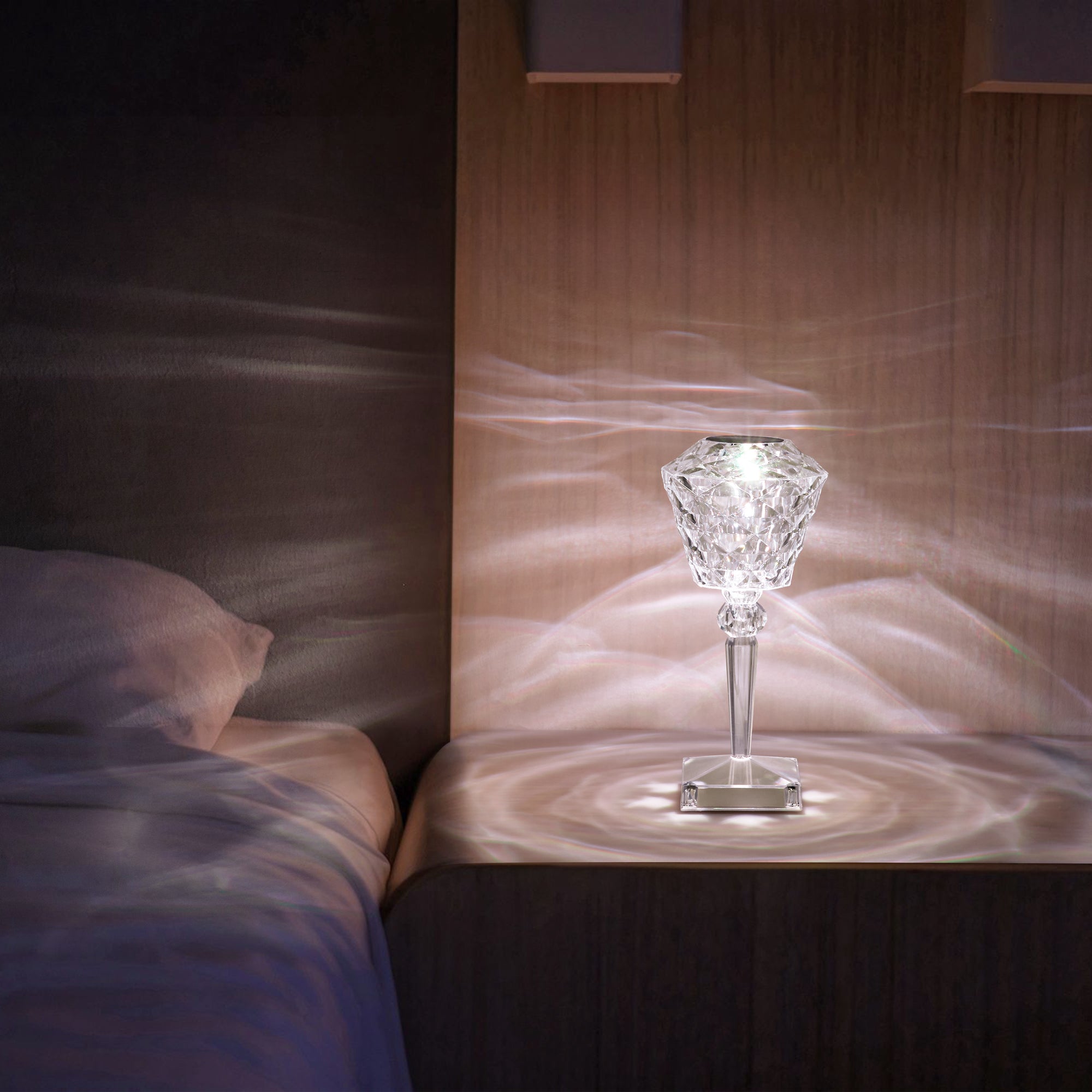 Nova - Crystal Rose Table Lamp