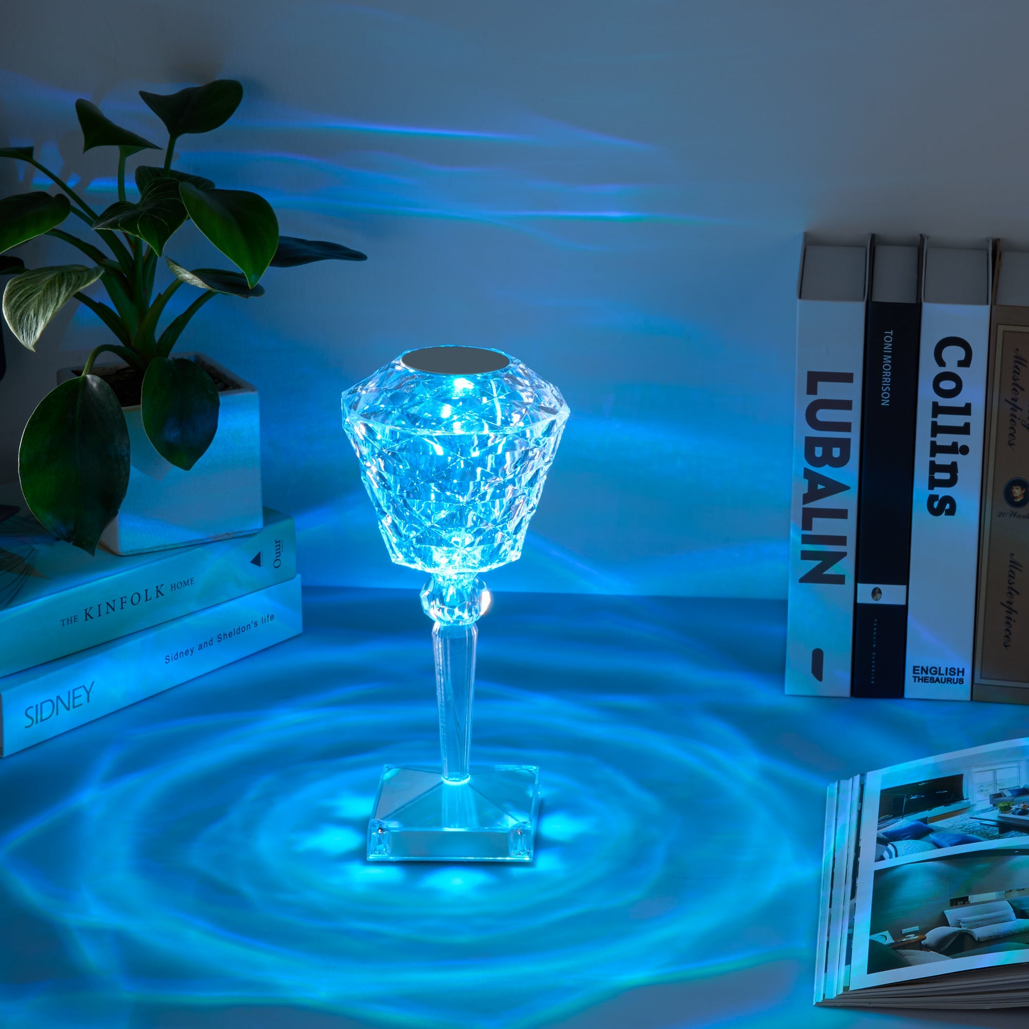 Nova - Crystal Rose Table Lamp