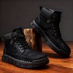 Roderick Leather Storm-Welt Boots – Terrain-Tested Lace-Up Footwear